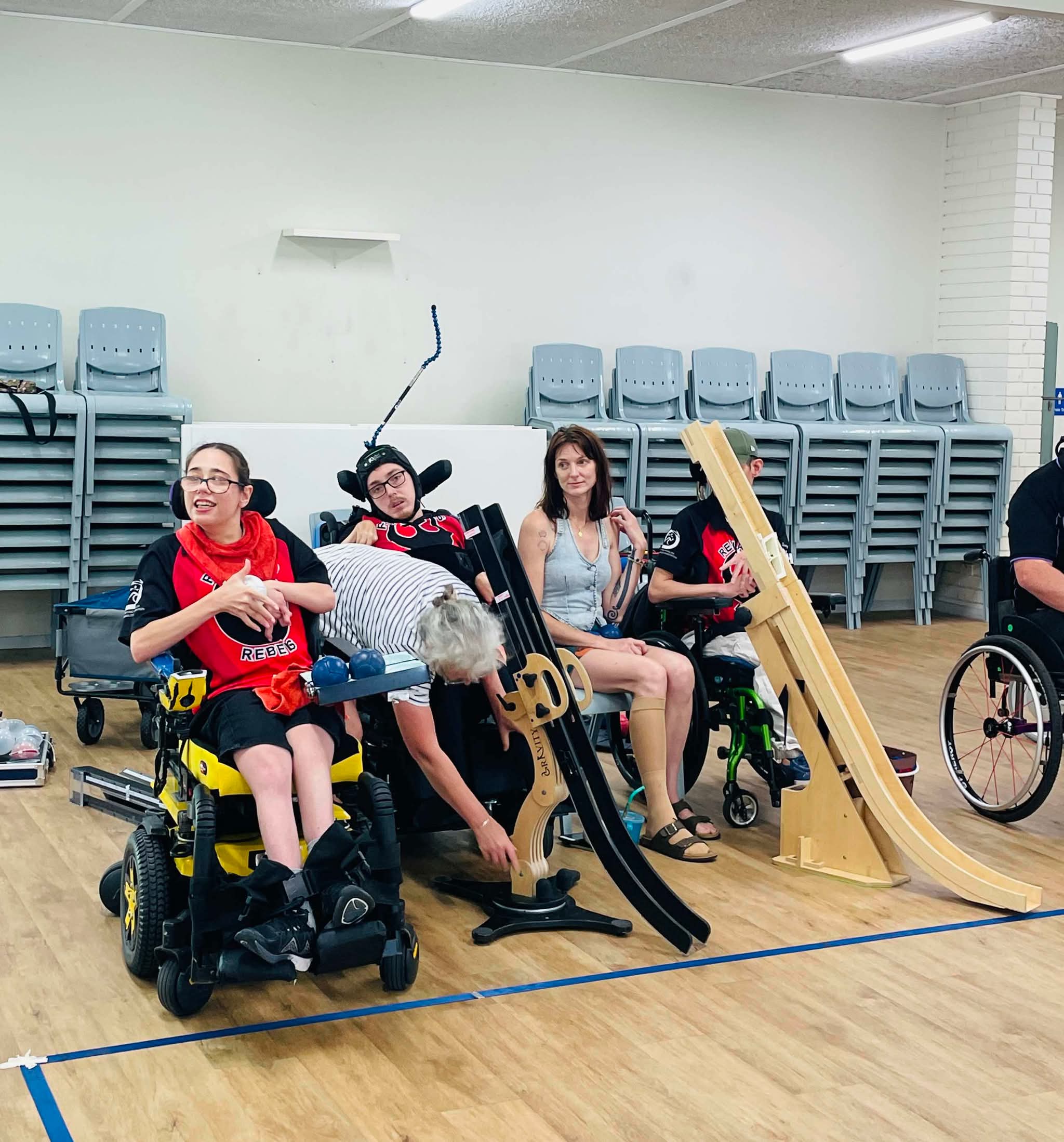 A Sunday ramp session in the hall